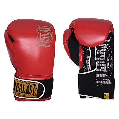 Image of Everlast 1910 Boxing Gloves | Advanced Gloves for Men and Women | Hook and Loop with Triple-Layer Foam & Wrist Support for Injury Prevention | Heavy Bag & Speedbag Training