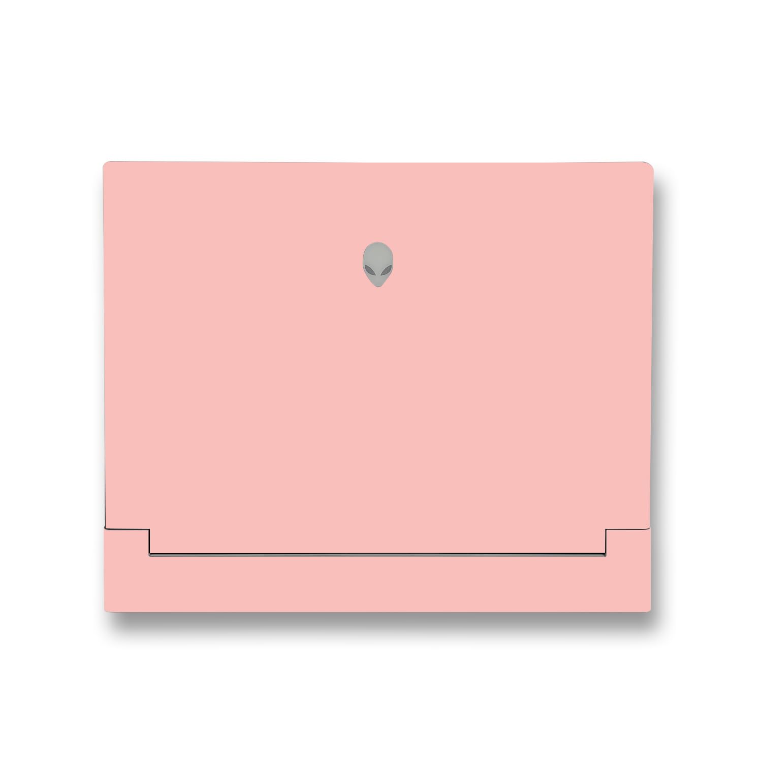 MightySkins Skin Compatible with Alienware X14 R2 (2023) Full Wrap Kit - Solid Blush | Protective, Durable, and Unique Vinyl Decal wrap Cover | Easy to Apply &amp; Change Styles | Made in The USA