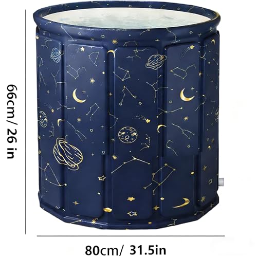 Bañera de hielo plegable para aliviar el dolor muscular en casa sin ocupar espacio 8