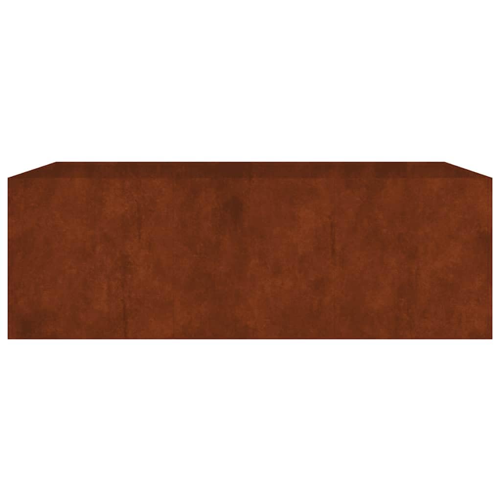 Bancal alto 120 x 80 x 40 cm acero corten
