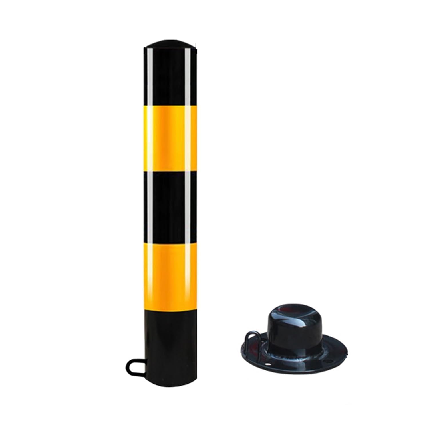 Borne de stationnement amovible 100 cm colonne de sécurité réfléchissante