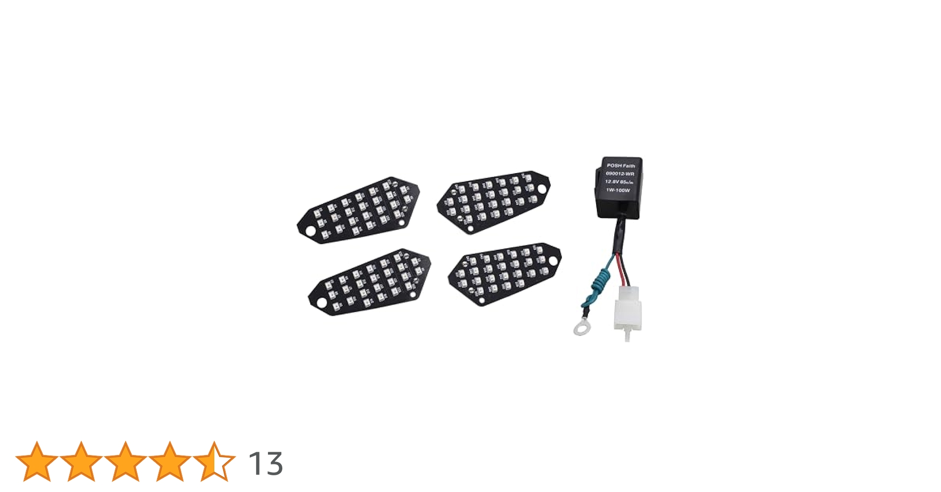 Amazon | ポッシュフェイス(POSH FAITH) バイク用品 ウインカー