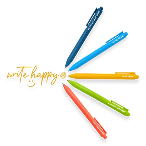 Set de 5 bolígrafos gel Doodle Beads Write Happy