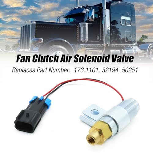 Zreneyfex 3551298C92 Fan Clutch Air Solenoid Valve, Replacement for Freightliner, Kenworth, Pacca Peterbilt, Replacement for Mack Truck, 20QE3373 F224902 by Zreneyfex - Image 5