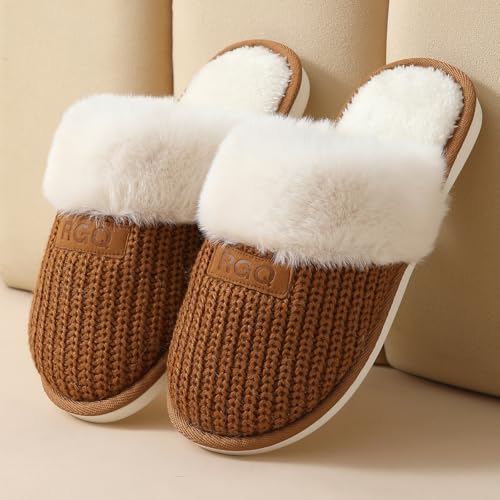 Image of DRUNKEN Slippers For Women Winter Sandals Casual Flats Home Footwear Man Girls Sliders Flip Flops Chappals Ladies Clogs Sleeper Slides Stylish Ortho Soft