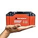 ECO-WORTHY Portable 12V 20Ah Lithium Iron Phosphate DEEP Cycle Battery with BT 5.1, Built-in BMS with Low Temp Cutoff, Perfect for Outdoor Camping Fishing RV Marine Trolling Motor Fishfinder