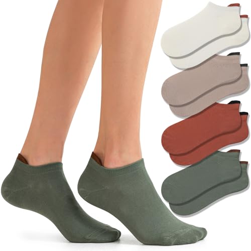 Image of 4-6 Pack Running Ankle Socks Low Cut Liner No Show Athletic Sport Tab Socks