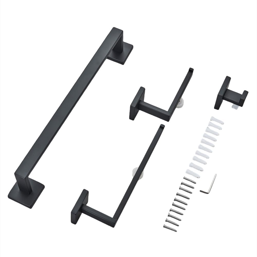 Porte-rouleau et matériel de salle de bain or brossé pour une routine matinale zen