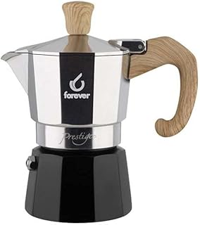 FOREVER Caffettiera Miss Moka Woody 6 Tazze