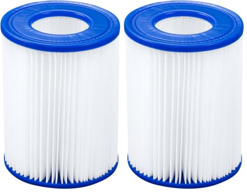 Bestway Lot de 4 Cartouches Type II, Blanc/Bleu