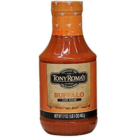 (Pack of 2) Tony Romas Buffalo Wing Sauce 17 Oz. Cover