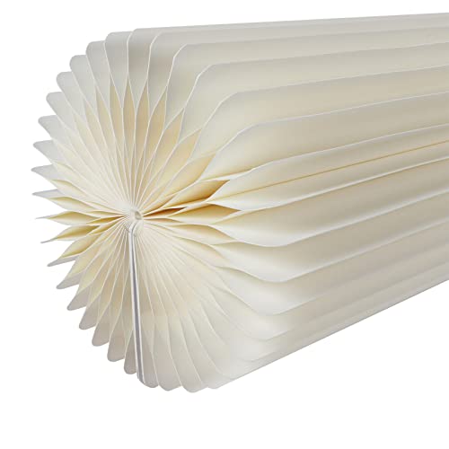 Support de fleurs cylindrique blanc lot de 4 vases pliables - 7