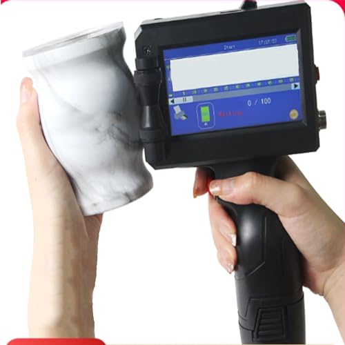 Imprimante jet d'encre portable codeur code à barres QR code hauteur 12.7mm avec écran