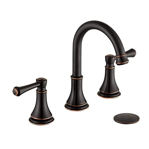 Oil Rubbed Bronze Widespread Sink Faucet