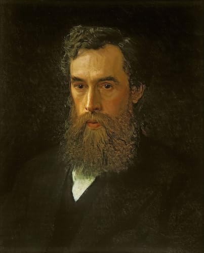 Lienzo de Ivan Nikolaevich Kramskoy para pintura mural decorativa de 60x90cm