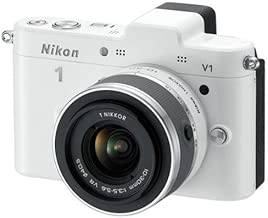 Nikon V1 Compact System Camera with 10-30mm Lens Kit White 10 1MP inch LCD Nikon V1 Compact System Camera with 10-30mm Lens Kit White 10 1MP inch LCD