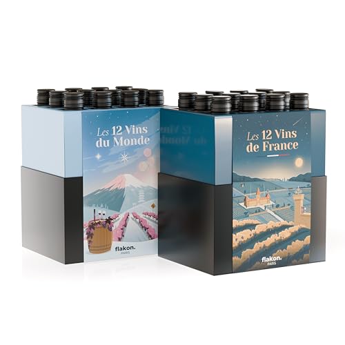 Flakon. Calendario Dell'avvento Vino - 24 Vini Della Francia E Del Mondo - (Cofanetto 24 Vini)