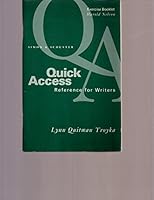 Quick Access Reference For Writer 0131277472 Book Cover