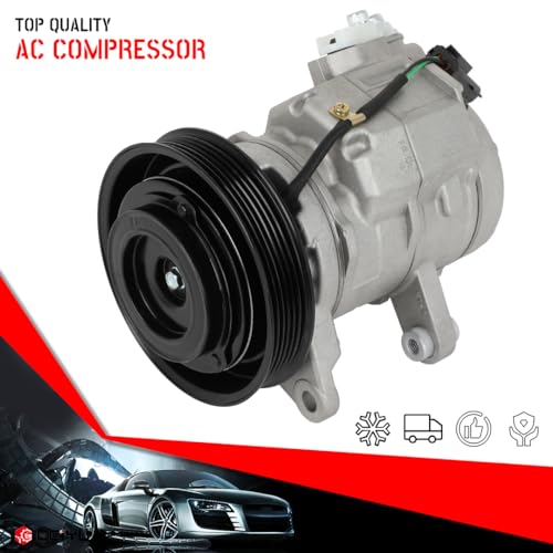 Image of CCIYU AC Compressor w /Clutch for Jeep Commander V6 3.7L 2008-2010