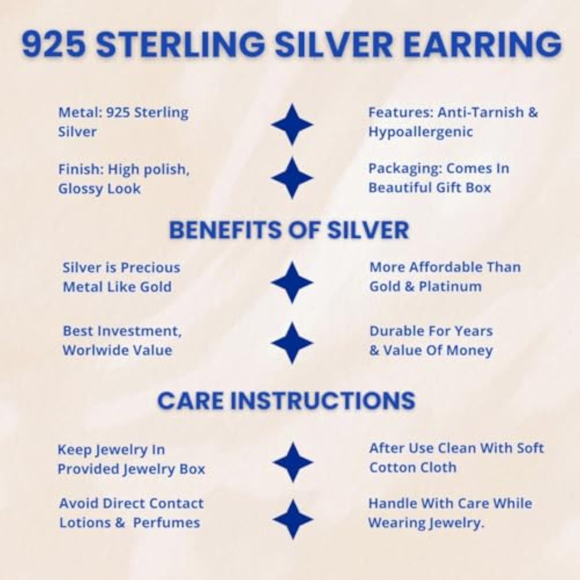 Women's 925 Sterling Silver Korean Half Eternity Leaf Huggie Earrings