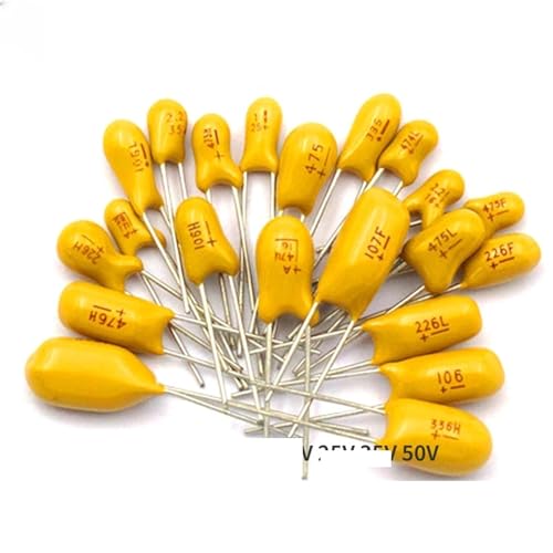 Condensateur au tantale 35V47uF composants filtrage tension et soudure DIP