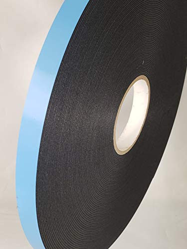 Image of Double Coated Window Glazing Tape, DC-PEF06P, Width 1 /16 inch x Thick 7 /8 inch x 150' Black