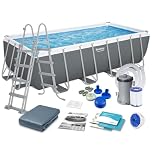 Bestway 56670-3 Piscina Fuori TerraPower Steel da 488x244x122 cm