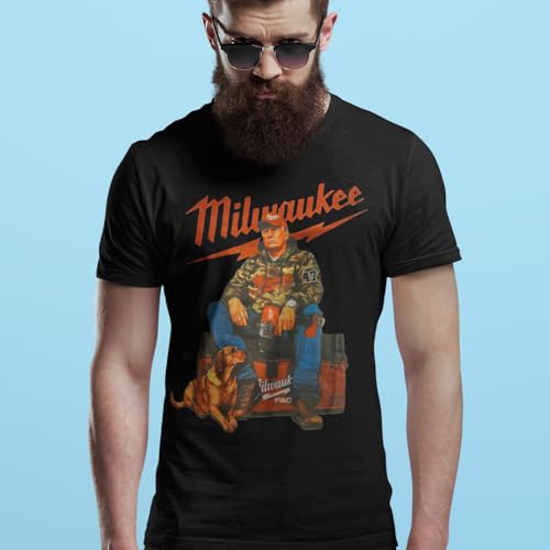 TOP KOALA TEE Trump- Funny Logo Milwaukee – Premium Cotton Unisex Crew Neck Tee, Ultra Soft & Durable Black & White Tee2