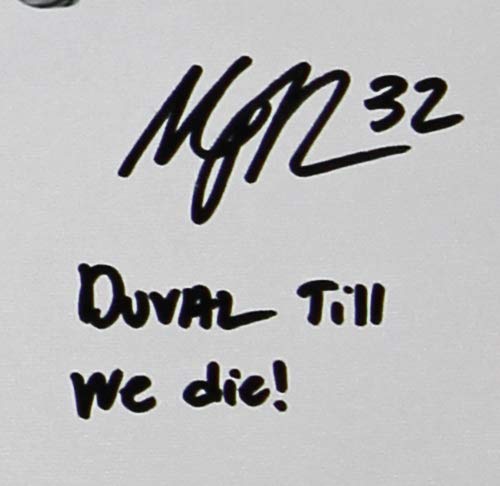 Maurice Jones-Drew Autographed/Signed Jacksonville Jaguars -Smoke