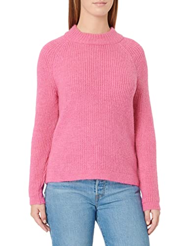 ONLY Onlkarol L/S Rollneck Knt Noos Pullover, Donna, Moon/Dettaglio: Melange,