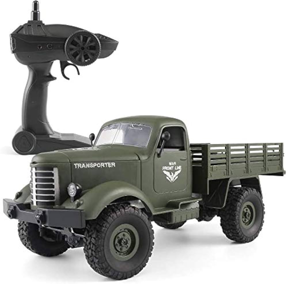 XINGRUI RC Military Truck, JJRC Q61 Off-Road Remote Control