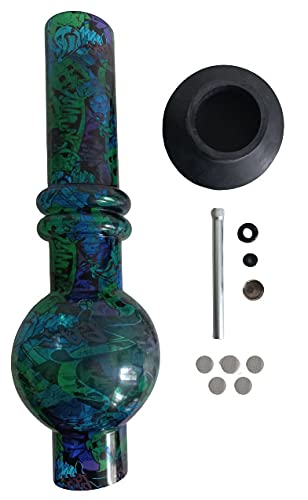 Le Basaar Shop – Bong Bang Arty Wasserpfeife aus Acryl Form & Design Unik in Mix Color 31 cm – ARL Group – Bild 4