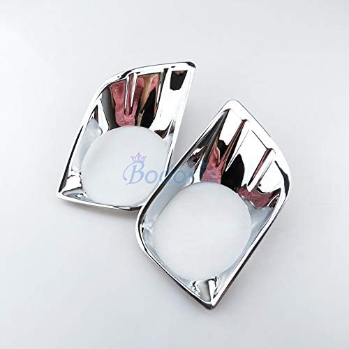 Miniatura 4 de Para Toyota Land Cruiser 150 Prado FJ150 2010 2011 2012 2013 delantero niebla lámpara cubierta superposición TRIM cromo car styling Accesorios