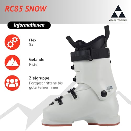 Fischer Scarponi da sci alpinismo RC One 8.5 – Flex 85 – modello 2024 (Celeste, MP23.5 EU37 1/3) - 3