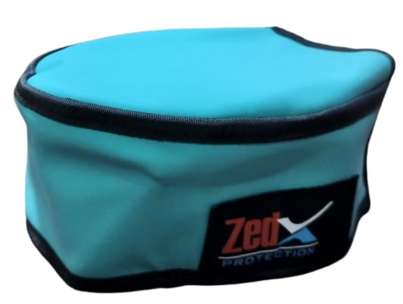 zedx radiation protection lead cap, 0.5mmpb, turquoise