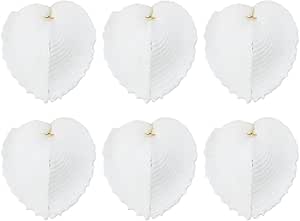 Amazon.com: SUPERFINDINGS 6Pcs Natural Seashell Heart Scallop Shells ...