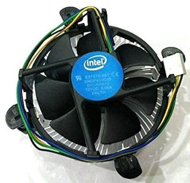 HiperAds CPU Cooling Fan with Heatsink Compatible With LGA1150 LGA1151 LGA1155 LGA1156 Socket Celeron/Pentium/i3/i5/i7 Processors Series Fan…