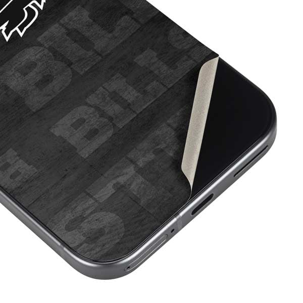 Skinit Decal Phone Skin Compatible with Google Pixel 9a - Officially Licensed NFL Buffalo Bills Black & White Design