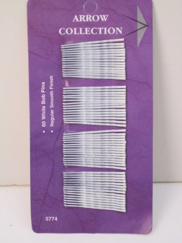 White Bobby Pins Set of 120