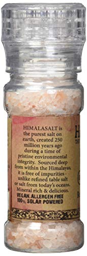 Himalasalt Refillable/Adjustable Himalayan Salt Grinder - 4 Oz #TOP1