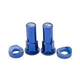 Tusk Rim Lock Nut/Spacer Kit Blue