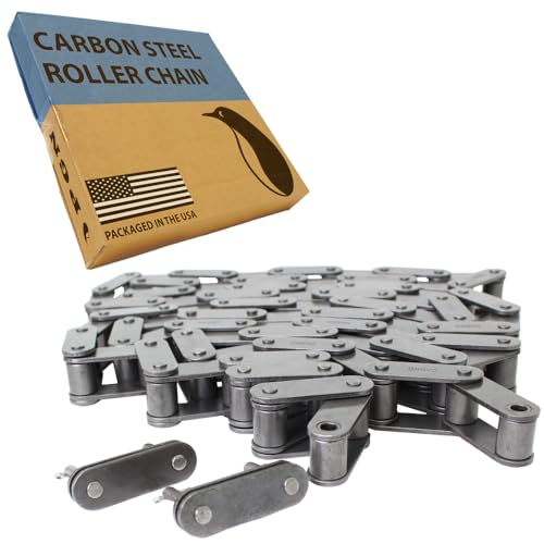 PGN CA550 Agricultural Conveyor Roller Chain x 10 FT + 2 Connecting Links