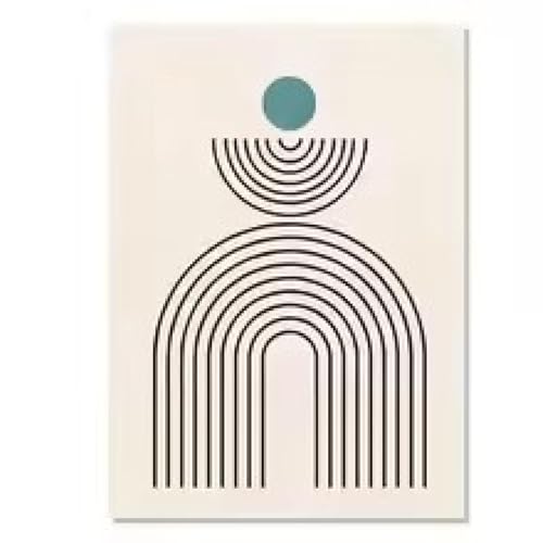 Affiches nordiques géométriques pour chambre 20x35cm - 4