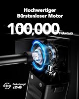 HUANUO Höhenverstellbarer Schreibtisch 160x80cm mit Bürstenloser Motor – Ansicht 4