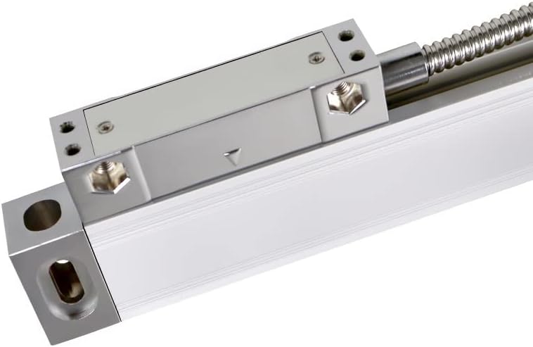 LIAMOS Linear Ruler Linear Scale for Lathe Mill CNC Machines Working Length 0-1000mm 5U 5V TTL Signal Linear Encoder,Precise Measurement(Working Length 700mm)