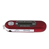 New 4GB USB MP4 MP3 Music Video Digital Player Red