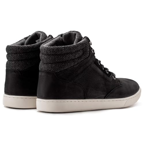 Image of Arkbird Casual Sneaker Boots, High-Top Sneakers Lace-up Leather Chukka Shoes for Men