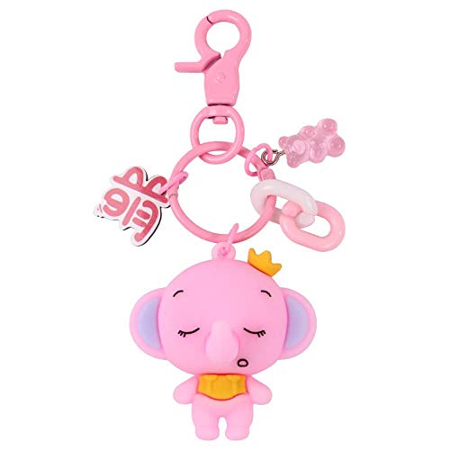 Llavero Dumbo Muñeca Hembra Lindo Bolso De Escuela Colgante Personalidad Creativo Coche Llavero...