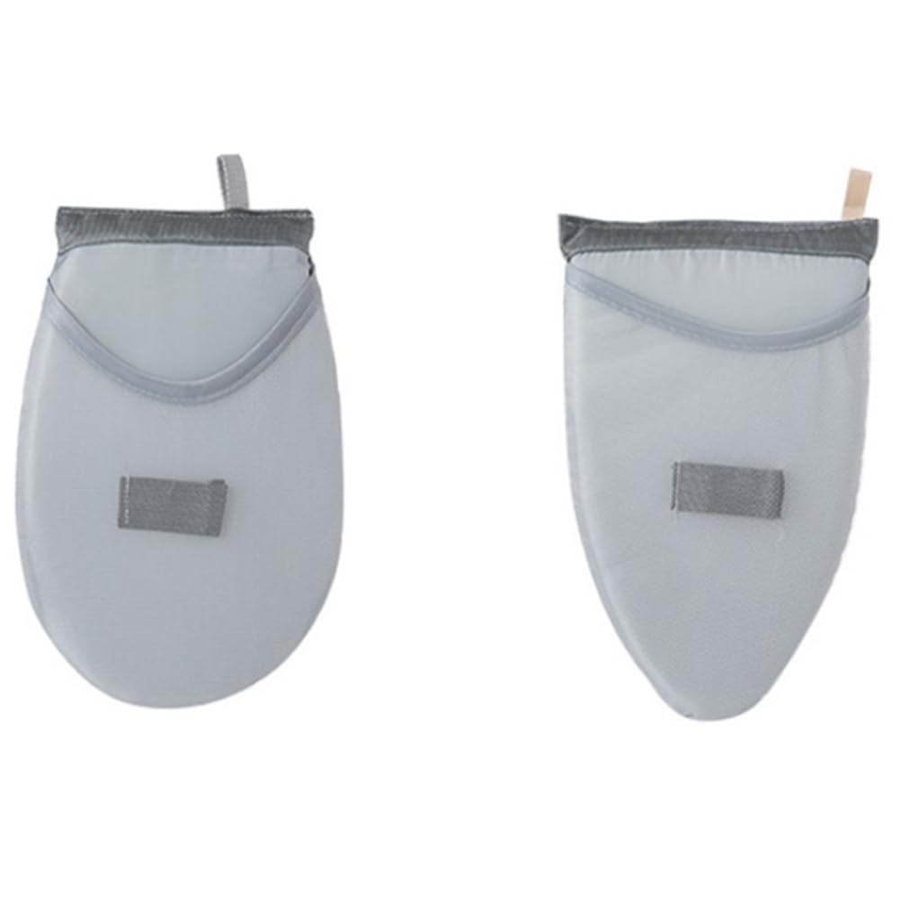 CTRLZS 2 PCS Mini Anti-Scald Iron Pad Cover Gloves Insulated Ironing Board for Home Ironing Heat- Stain Garment Steamer Accessories