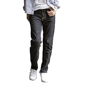 [KAKEYA JEANS]【2nd Model ジッパーフライタイプ】 国産 岡山デニム ジーンズ リジッドデニム 生デニム 14oz 細身 スリム 美脚 ストレート メンズ カケヤジーンズ 【03：裾上げ無し(股下90cm)】